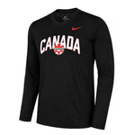 Nike - Men's Canada Soccer Core Legend Long Sleeve Performance T-Shirt (M22419D 00A)