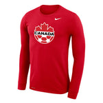 Nike - Men's Canada Soccer Dri-Fit Legend Long Sleeve T-Shirt (M22419 65N)