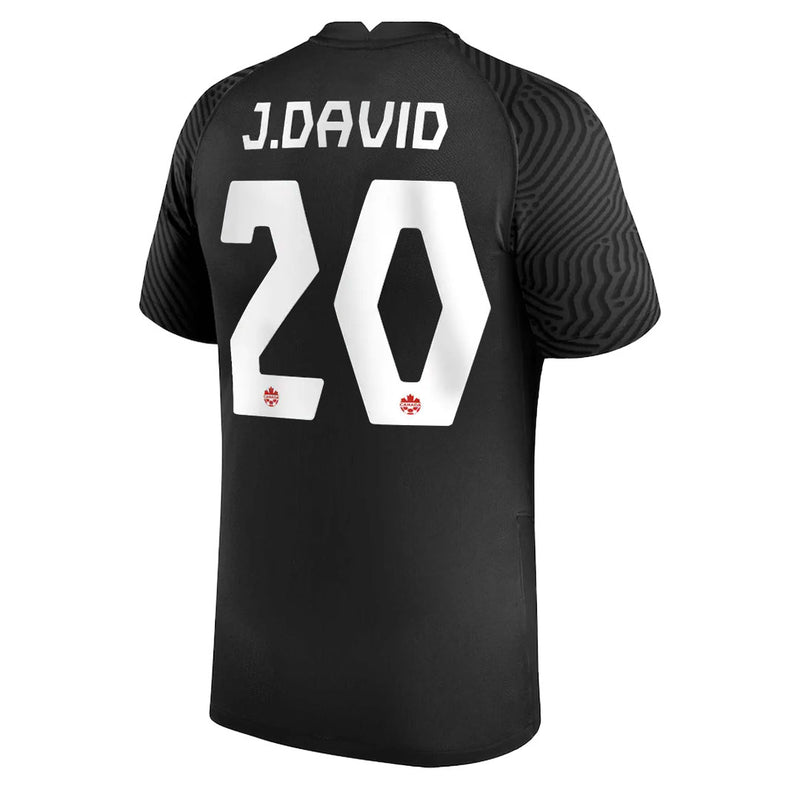 Nike - Men's Canada Soccer Jonathan David 21/22 Home Replica Jersey (P35137 00A-3)