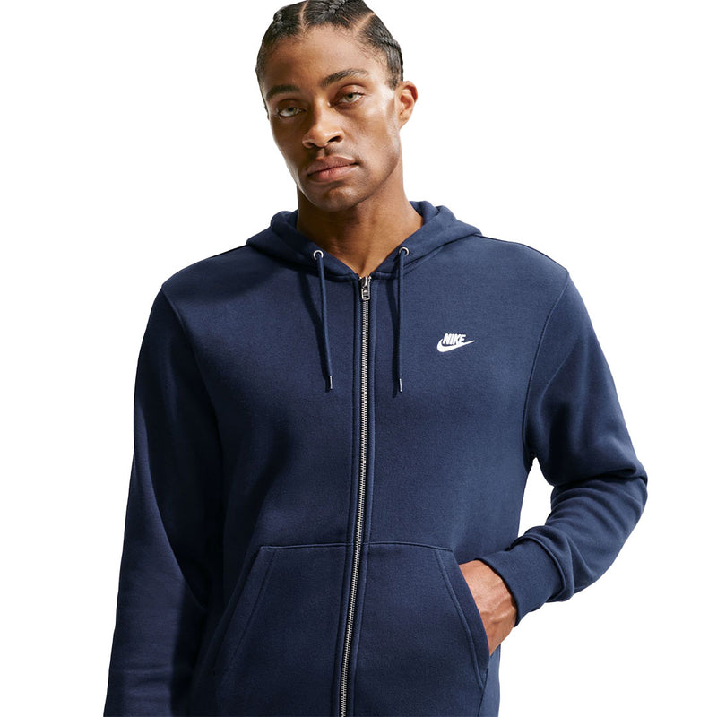 Nike - Men's Club Full Zip Fleece Hoodie (FN3861 451)