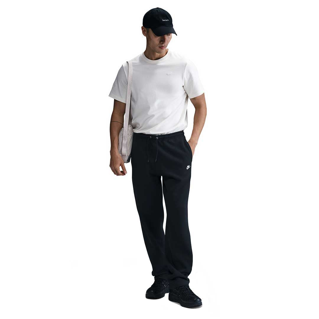 nike men's nsw club pant open hem