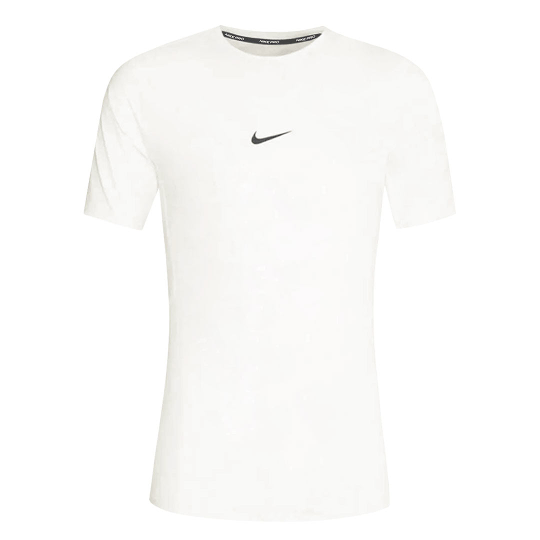 nike pro white top