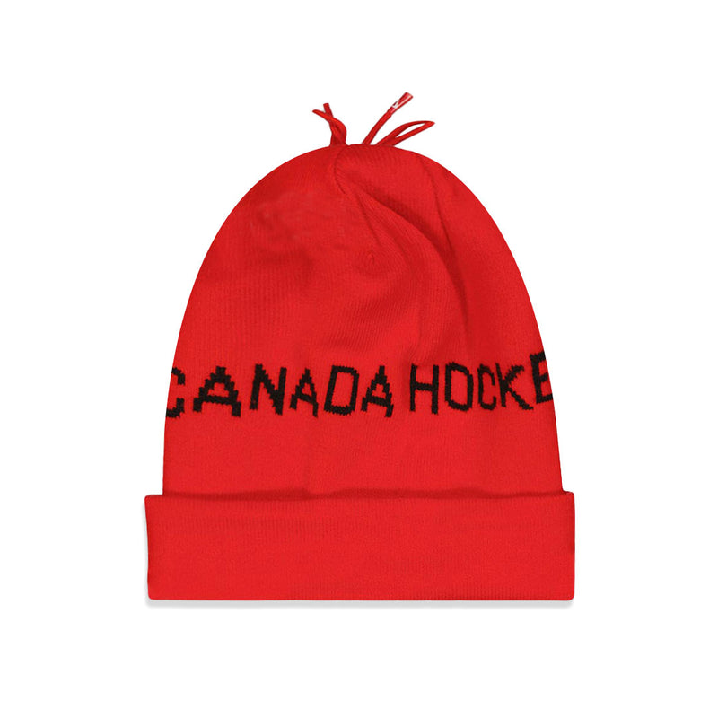 Nike - Men's Hockey Canada Reversible Striped Beanie (C12773 RED)