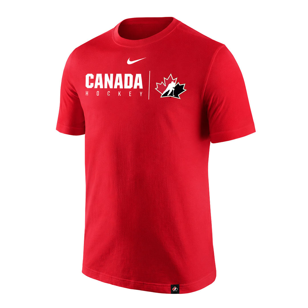 Nike - Men's Hockey Canada Wordmark Short Sleeve T-Shirt (M19684