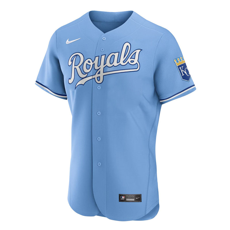 Nike - Men's Kansas City Royals Alternate Authentic Jersey (8900 RO3C ROY ZVC)