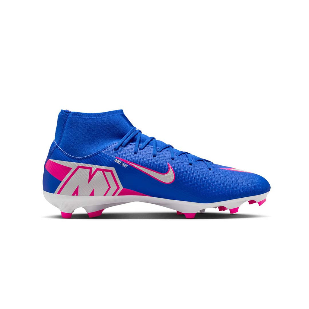 NIKE MERCURIAL トレーニングシューズ 青/白/ピンク Nike - Men's Mercurial Superfly 10 Academy Firm/Multi Ground