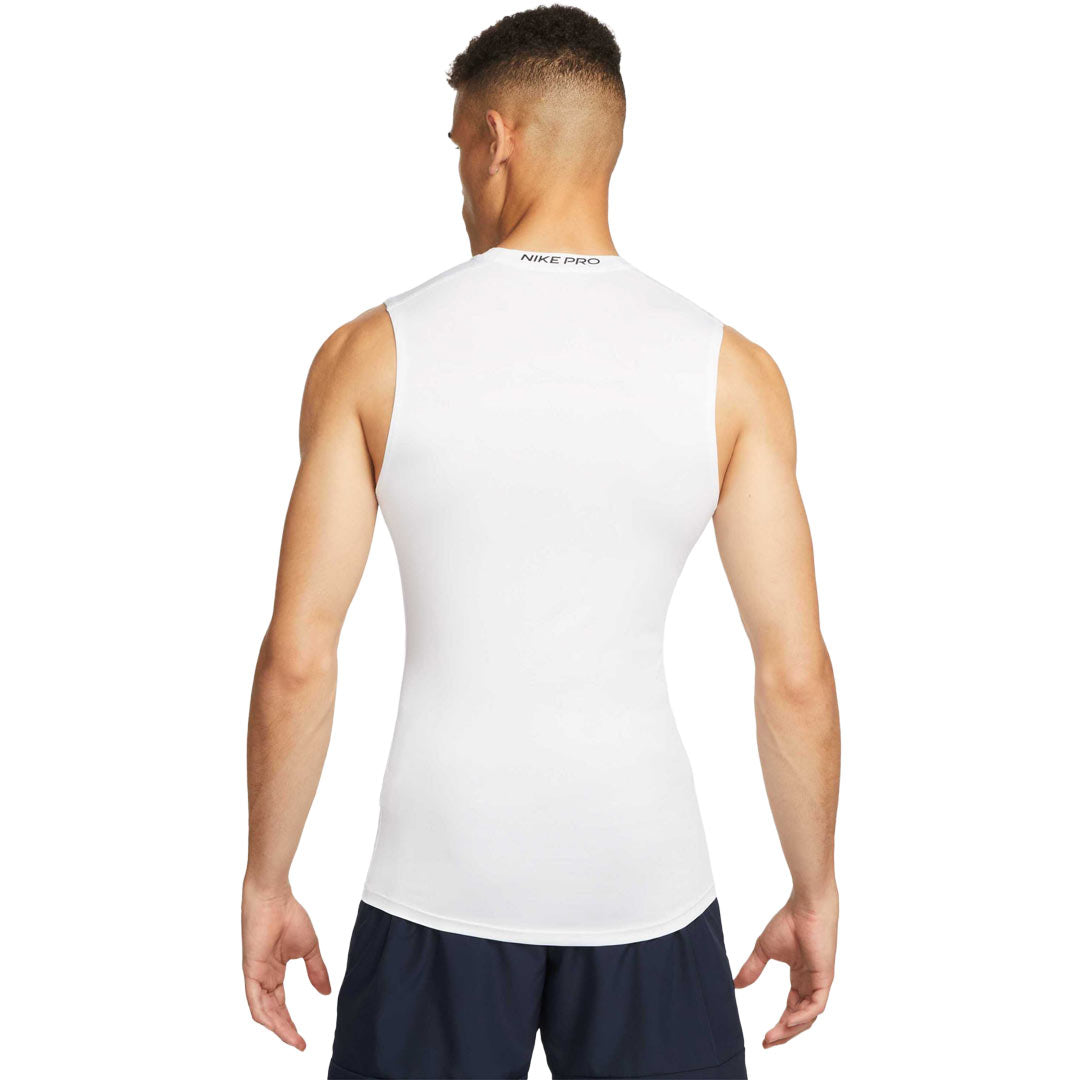 nike men's pro fitted sleeveless top