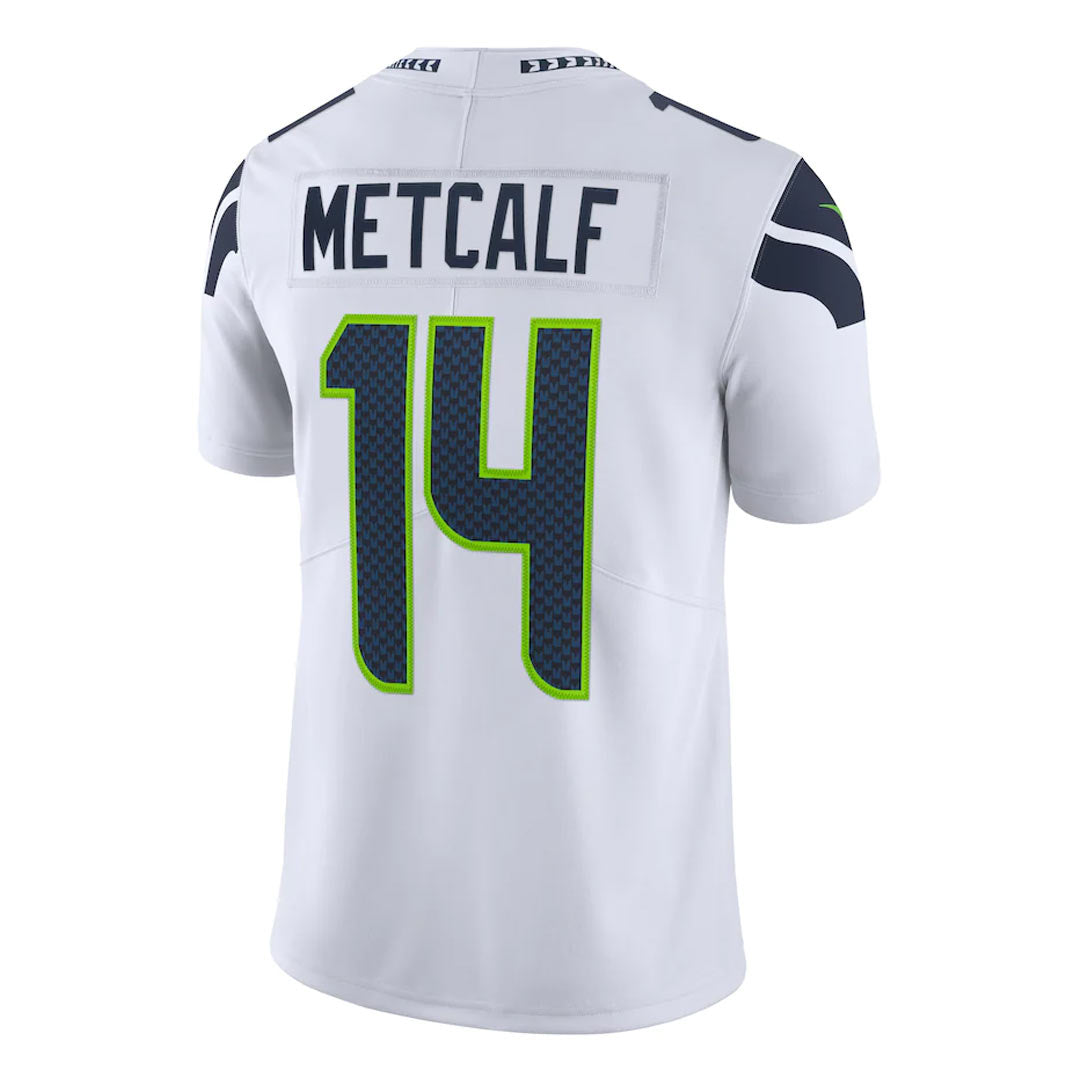 Nike - Men's Seattle Seahawks DK Metcalf White Vapor Limited