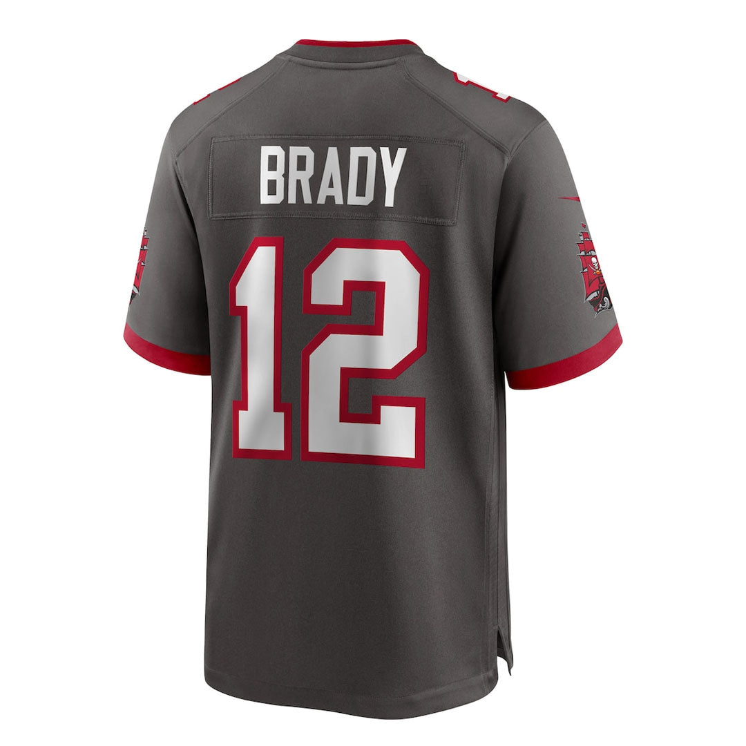 Brady 12 NFL ウニフォーム Nike - Men's Tampa Bay Buccaneers Tom Brady Alternate Game Jersey