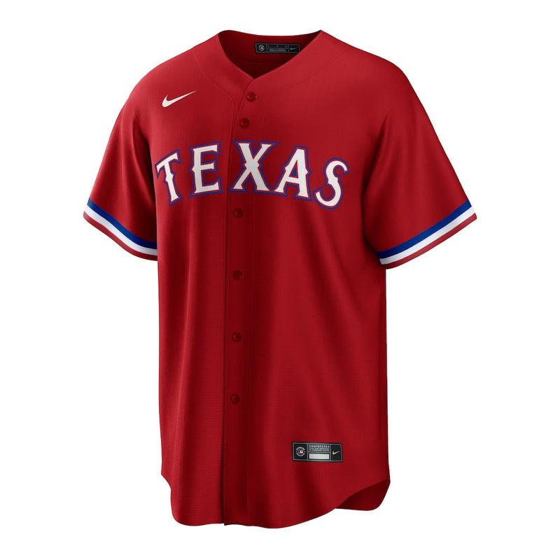 Nike - Men's Texas Rangers Alternate Replica Jersey (T7X0 TESC TER XVC)