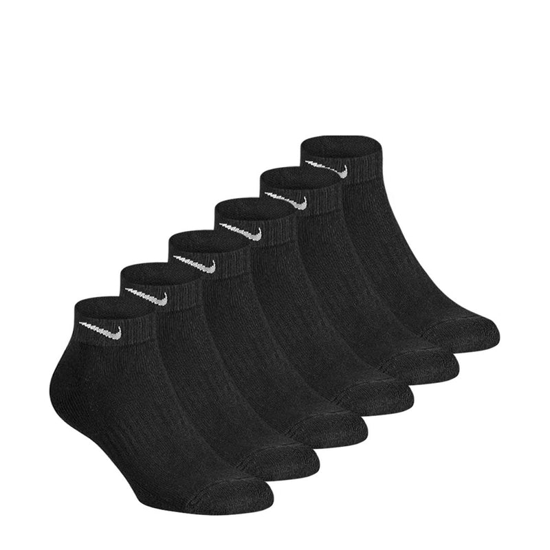 Nike - Unisex 6 Pack Everyday Cushioned Low Cut Socks (SX7672 010)