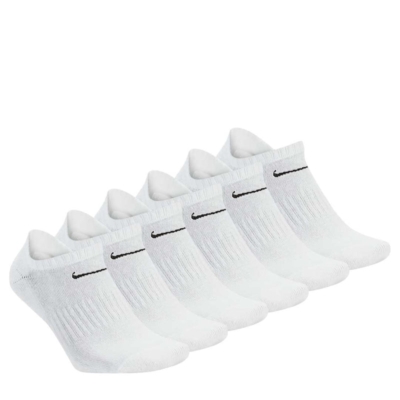 Nike - Unisex 6 Pack Everyday No Show Socks (SX7675 100)