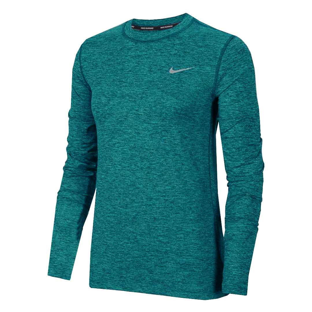 element nike women's long sleeve running shirts & tops