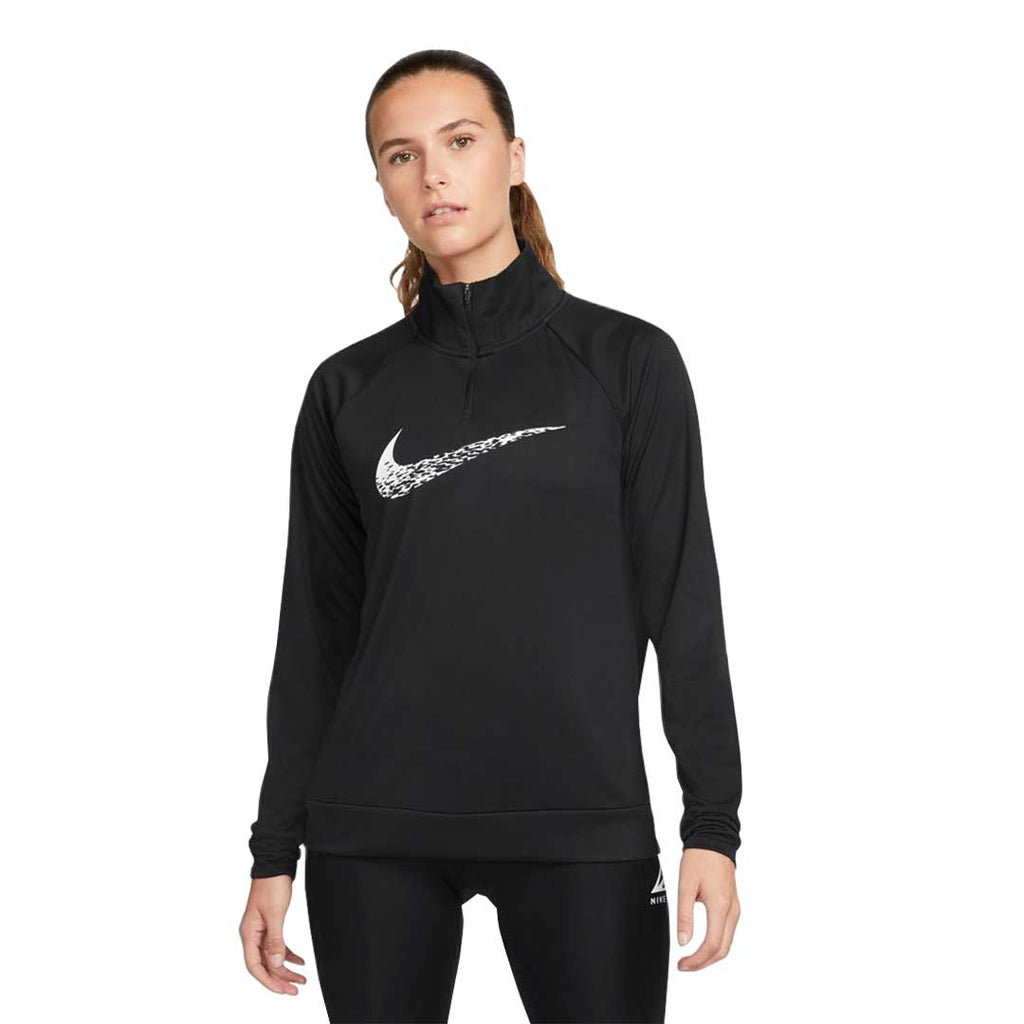 Nike - Women's Dri-Fit Swoosh Running Midlayer Top (DM7769 010)