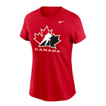 Nike - Women's Hockey Canada Short Sleeve T-Shirt (W11851 RED)