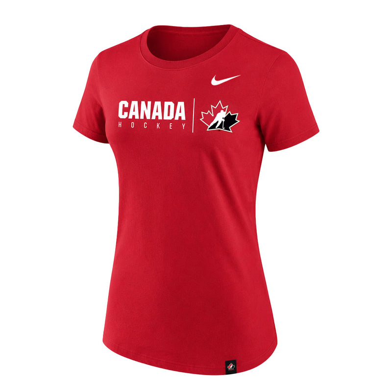 Nike - Women's Hockey Canada Short Sleeve T-Shirt (W29690 RED)