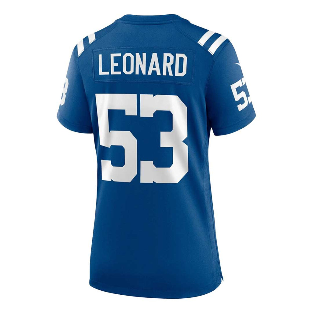 Nike - Women's Indianapolis Colts Shaquille Leonard Game Player Jersey (67NW ICGH)