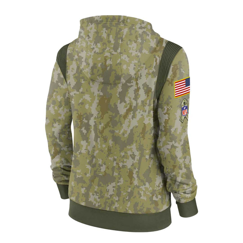 Nike - Women's Las Vegas Raiders 2021 Salute To Service Therma Performance Hoodie (NKQ7 10P5 A2Q KLG)