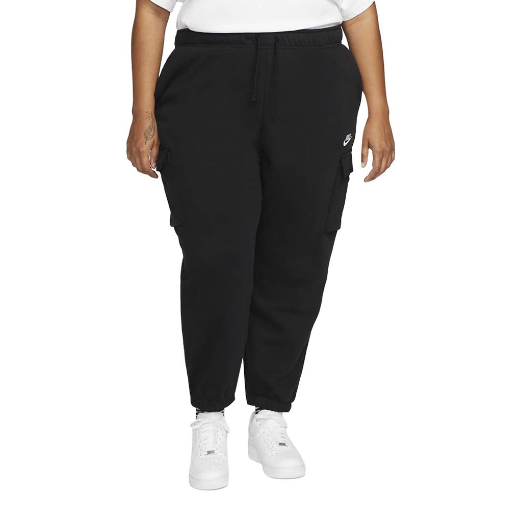 Nike - Women's Mid-Rise Oversized Cargo Sweatpant (Plus Size) (DV5083 010)