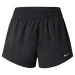 Nike - Women's One Dri-Fit High Waisted Brief-Lined 3 Inch Shorts (DX6014 010)
