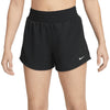 Nike - Women's One Dri-Fit High Waisted Brief-Lined 3 Inch Shorts (DX6014 010)