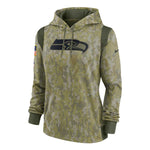 Nike - Women's Seattle Seahawks 2021 Salute To Service Therma Performance Hoodie (NKQ7 10P5 A2U KLG)