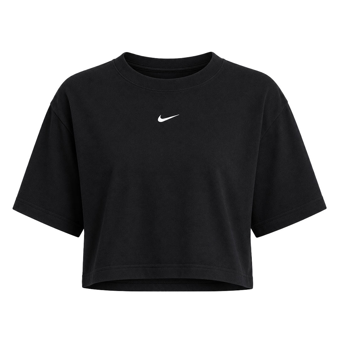 Nike - Women's Sportswear Classic Loose Short Sleeve Cropped T