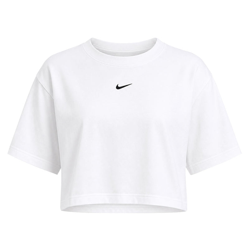Nike - Women's Sportswear Classic Loose Short Sleeve Cropped T-Shirt (IH7594 100)