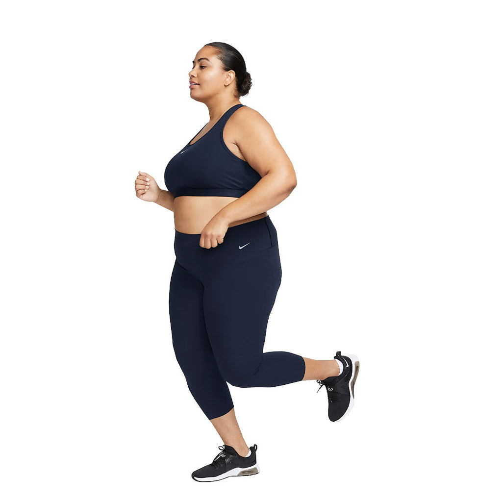 Nike - Women's Swoosh Medium Support Sports Bra (Plus Size) (DX6823 410)