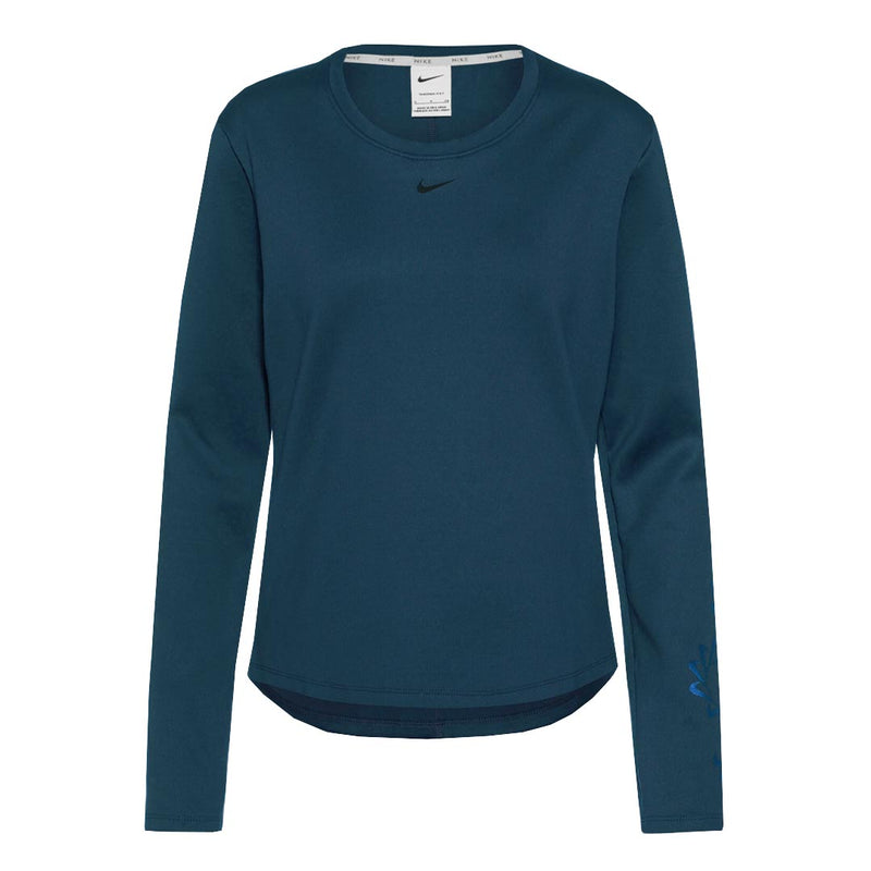 Nike - Women's Therma-Fit One Graphic Long Sleeve Top (DQ6178 460)
