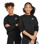 Nike - Kids' (Junior) NSW Club Fleece Crew Sweater (FD3006 010)