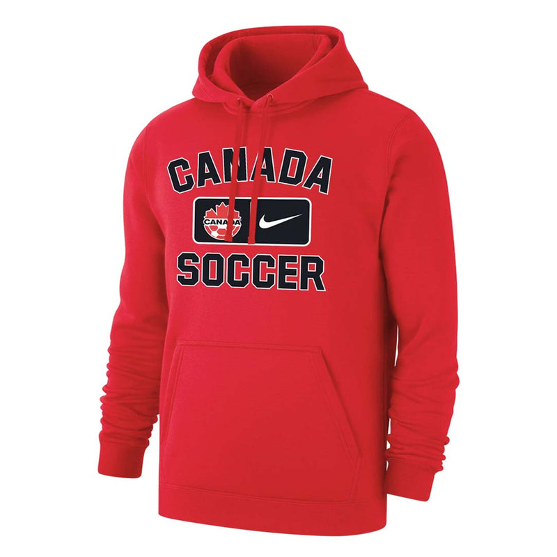 Nike - Men's Canada Soccer Club Fleece Pullover Hoodie (M31777D 65N-1)