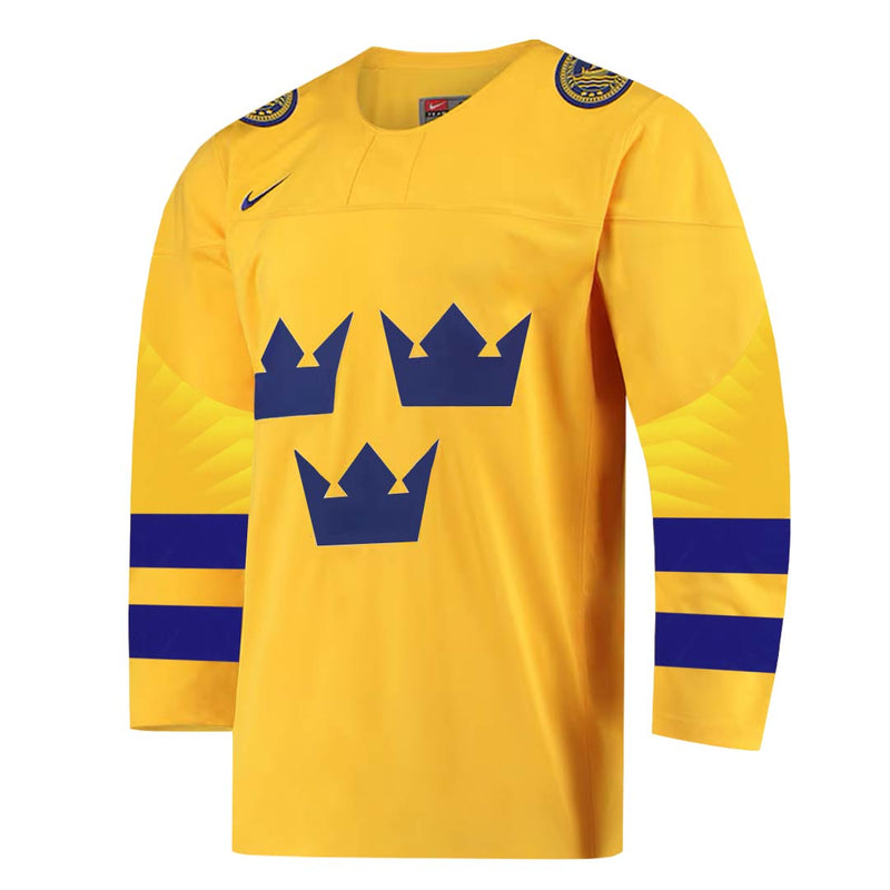 Nike - Men's Sweden Hockey Away Jersey (P34836 YLW)