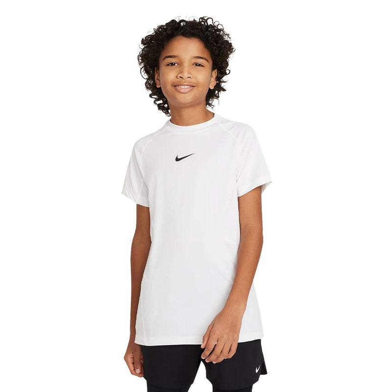 Nike Pro - Kids' (Junior) Dri-Fit Short Sleeve Top (FJ6858 100)