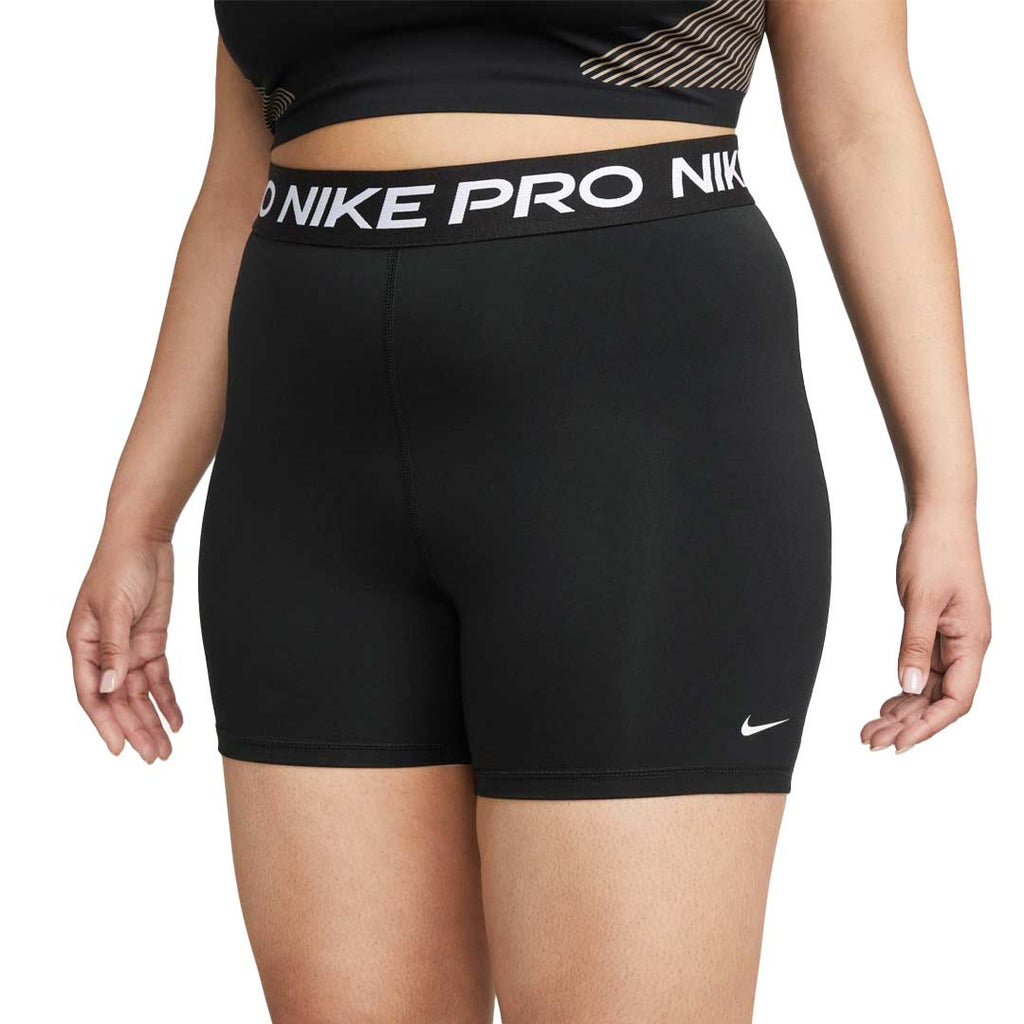 Nike Pro - Women's Pro 365 5 Inch Shorts (Plus Size) (DR6858 010)