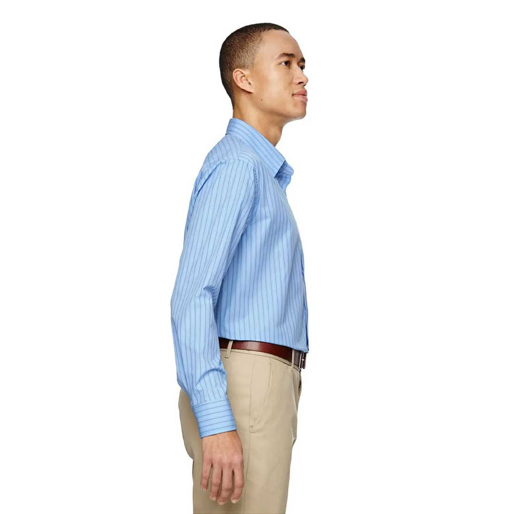 North End - Men's Align Wrinkle Resistant Vertical Striped Shirt (87044 708)