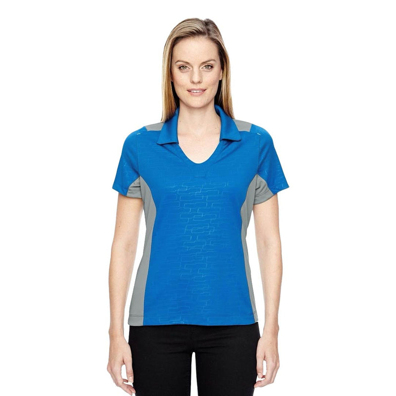 North End - Women's Embossed Print Polo (78691 447)