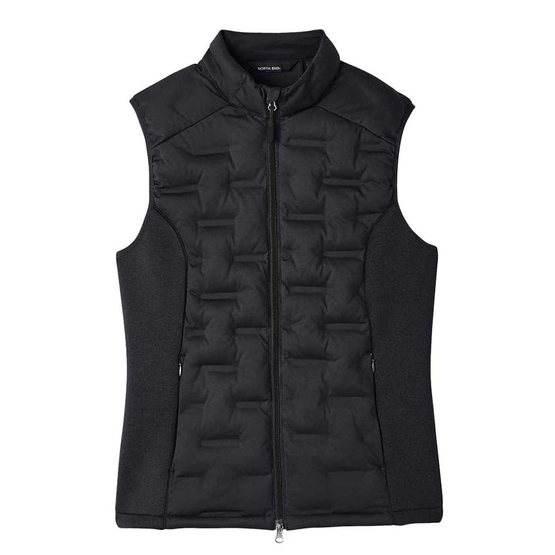 North End - Women's Pioneer Hybrid Vest (NE709W 9K)