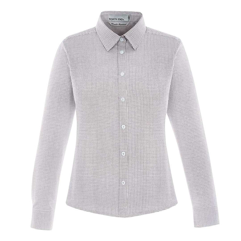 North End - Women's Wrinkle Resistant Cotton Blend Shirt (77043 449)