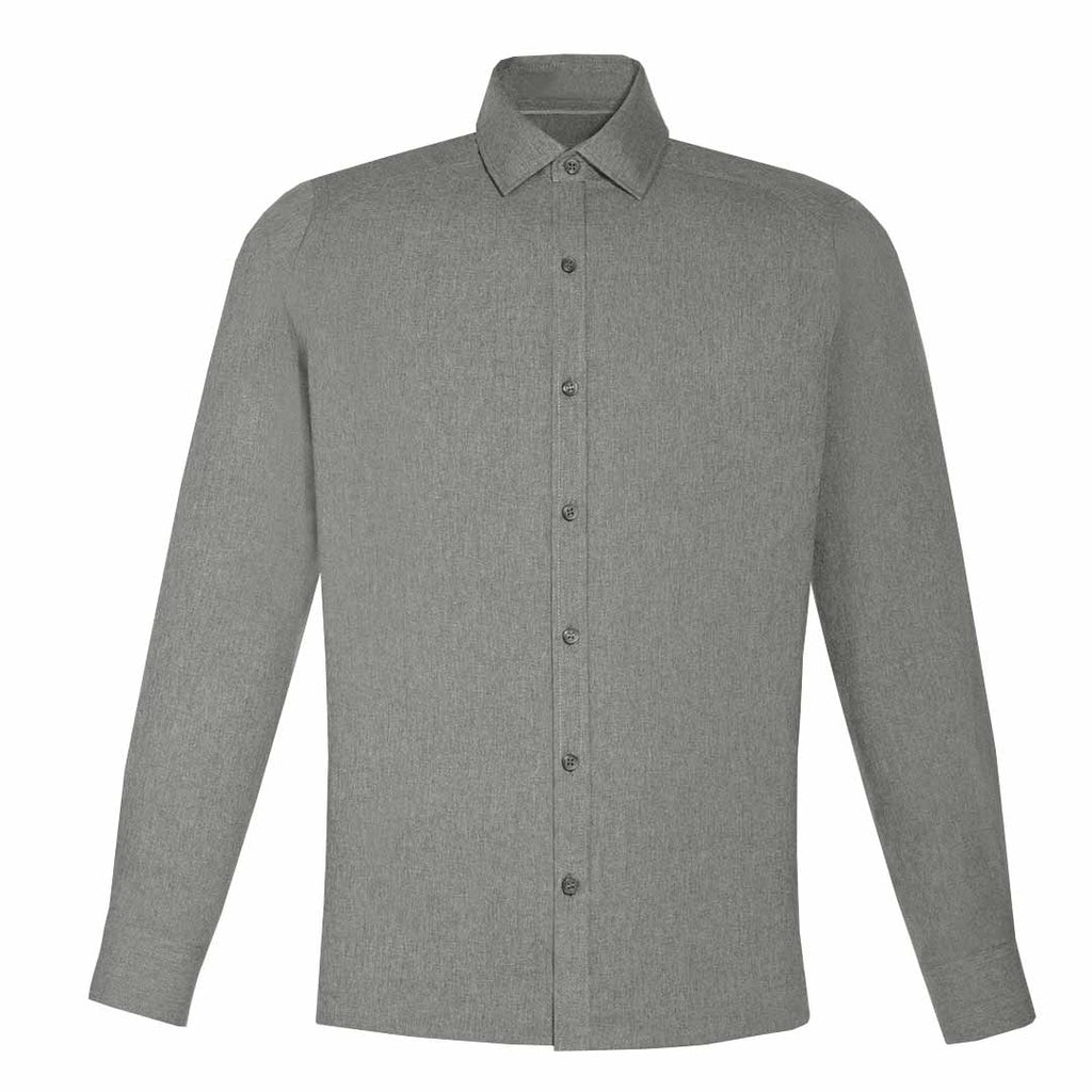 トップス tieme button up T-shirt-GRAY North End Sport - Men's Melange Performance Shirt (88802 832
