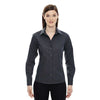 North End Sport - Women's Boardwalk Wrinkle Free Striped Shirt (78674 456)