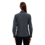 North End Sport - Women's Boardwalk Wrinkle Free Striped Shirt (78674 456)
