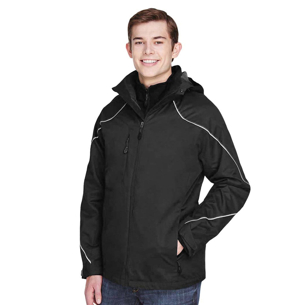 North End - Men's Tall Angle 3-In-1 Bonded Fleece Liner Jacket (88196T 703)