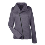 North End - Women's Melange Fleece Jacket (NE704W 456)