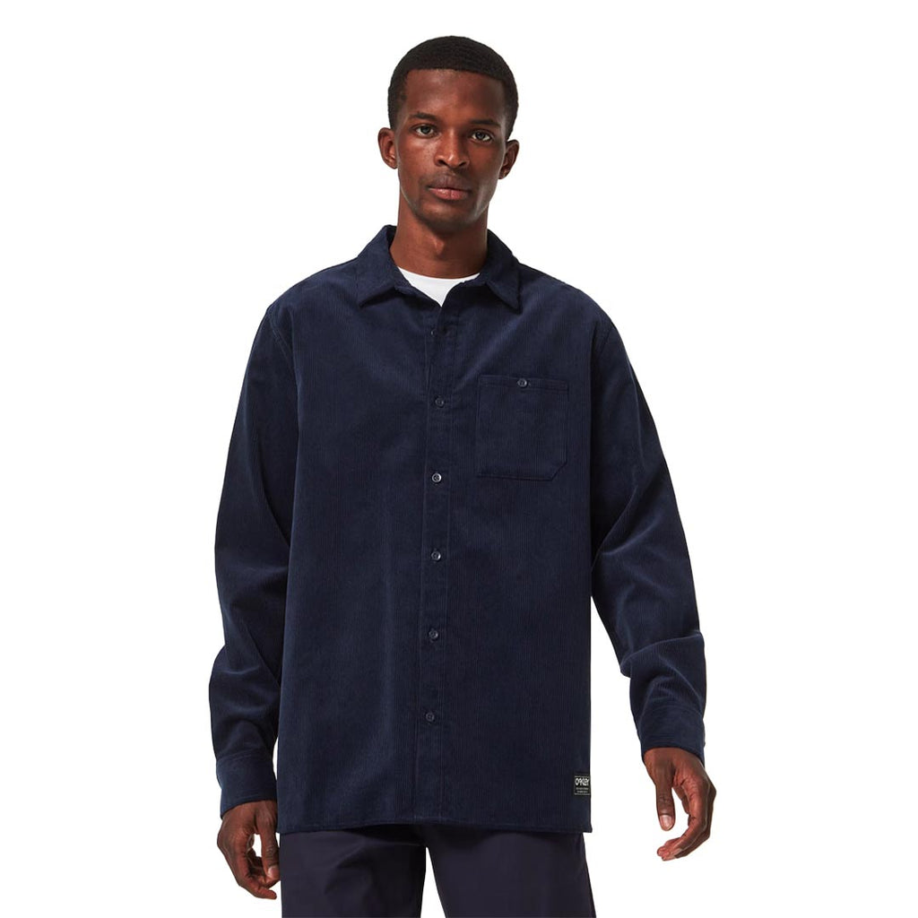 Oakley - Chemise boutonnée en velours côtelé pour homme (FOA403662 6AC) 