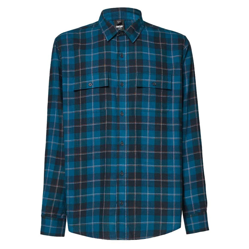 Oakley - T-shirt boutonné à manches longues pour homme (FOA403064 9CH)