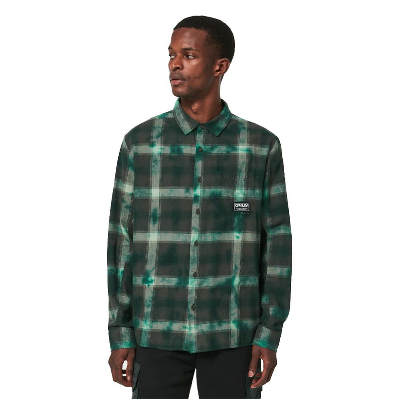 Oakley - Chemise en flanelle à carreaux Cabin pour homme (FOA403663 97N) 