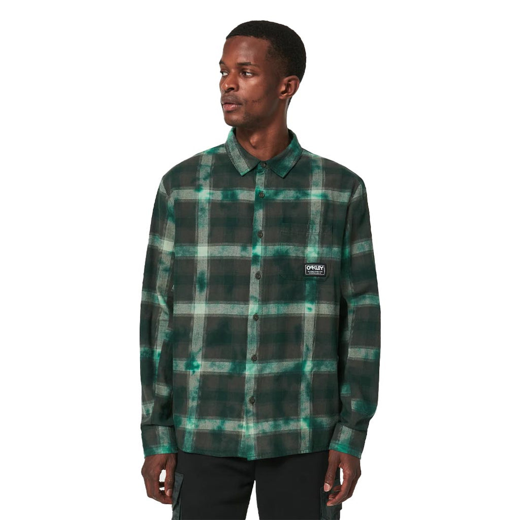 Oakley - Chemise en flanelle à carreaux Cabin pour homme (FOA403663 97N) 
