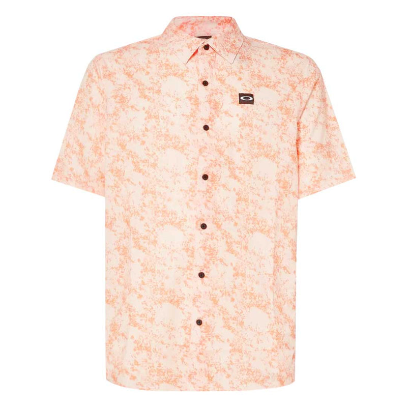 Oakley - Chemise tissée à manches courtes pour homme, motif camouflage sable (FOA404369 9SD)