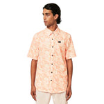 Oakley - Chemise tissée à manches courtes pour homme, motif camouflage sable (FOA404369 9SD)